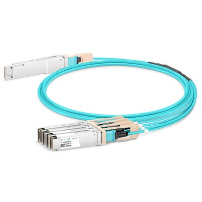 200g QSFP56 dan 4x 50g SFP56 Faol optik kabel (AOC), 1 m -20 m